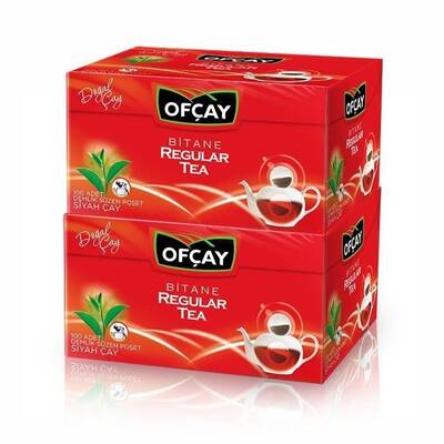Demlik Poşet Çay Bitane Regular Tea 100 Lü (2 Li Paket) - 1