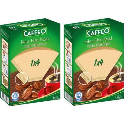 Caffeo 1x4 / 80'li 2 Paket 160 Adet 1x4 /80 2 Paket - 1