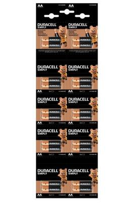 DURACELL AA KARTELA PİL 20Lİ - 1