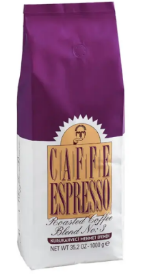 Mehmet Efendi Espresso No.3 Çekirdek Kahve 1000 gr - 1