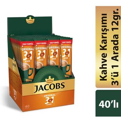 JACOBS 3Ü1 ARADA 12GR X 40 ADET - 1