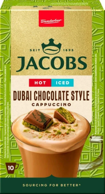 Jacobs Dubai Cikolatalı Cappuccino 19,5 gr 8 li Kutu - 1