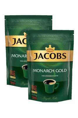 Jacobs Monarch Gold Kahve 400gr (200 gr X 2) Ekonomik Paket - 1