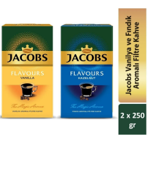 Jacobs Vanilya Ve Fındık Aromalı Filtre Kahve Tanışma Paketi - Jacobs