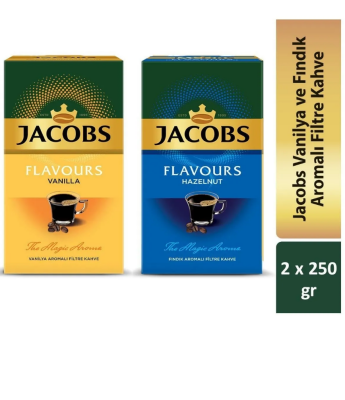 Jacobs Vanilya Ve Fındık Aromalı Filtre Kahve Tanışma Paketi - 1