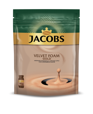 Jacobs Velvet Foam GOLD 70 gr poşet - 1