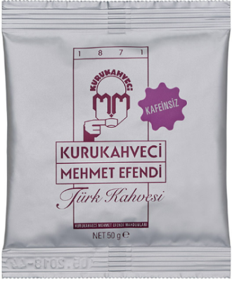 Kurukahveci Mehmet Efendi Kafeinsiz Türk Kahvesi 50 gr - 1