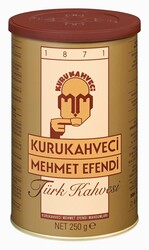 KURUKAHVECİ MEHMET EFENDİ TÜRK KAHVESİ 250 GR - Kurukahveci Mehmet Efendi