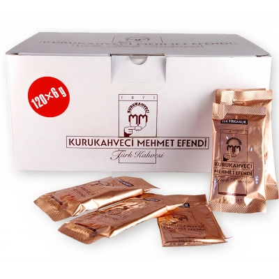 Mehmet Efendi 120x6 gr Tek Fincanlık Türk Kahvesi - 1