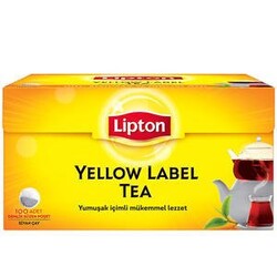 Lipton Demlik Poşet Çay Yellow Label 100'lü - - 1