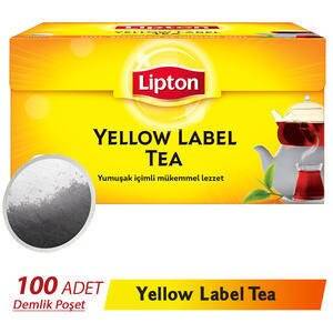 Lipton Demlik Poşet Çay Yellow Label 100'lü - - 2