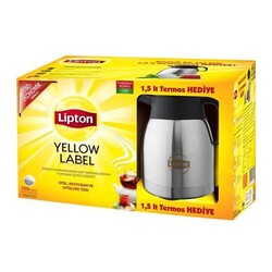 Lipton Yelllow Label Demlik Poşet 750 Adet & 1,5 lt Termos - Lipton