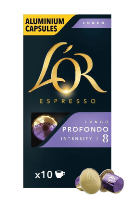 L'or - Lungo Profondo - Intensity 8 - Nespresso Uyumlu - Jacobs