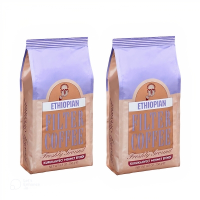 Mehmet Efendi 2x250 gr Ethiopian Filtre Kahve - 1