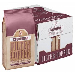 MEHMET EFENDİ COLOMBIAN FİLTRE KAHVE ÖĞÜTÜLMÜŞ 250 GR (12 Adet ) - Kurukahveci Mehmet Efendi