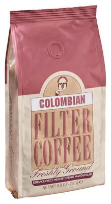 MEHMET EFENDİ COLOMBIAN FİLTRE KAHVE ÖĞÜTÜLMÜŞ 250 GR - 1