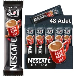 Nescafe 3 ü 1 arada Extra Yoğun Kahve 48 Li - Nestle