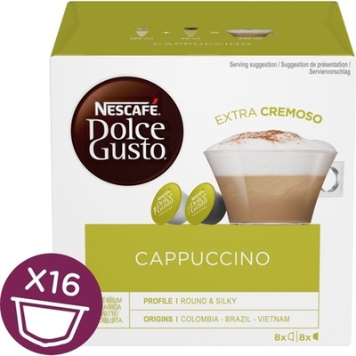 Nescafe Dolce Gusto Cappuccino Extra Cremoso Kahve Kapsülleri 16'lı - 1