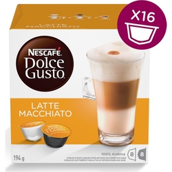 Nescafe Dolce Gusto Macchiato Latte Kapsül Kahve 16`lı - Nestle