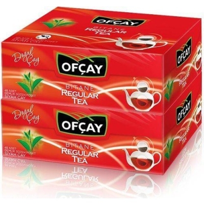 Ofçay Bitane Regular Tea Demlik Poşet Çay 48'li / 3,2 gr 2'li Paket - 1