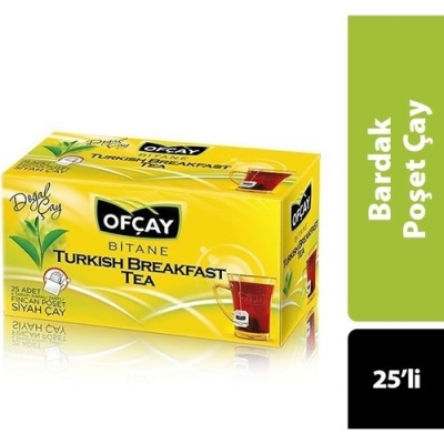 Ofçay Bitane Turkish Breakfast Tea 25'li Bardak Poşet Çay - 1