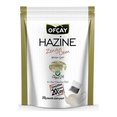 Ofçay Hazine Zengindem Demlik Poşet Çay 30x30gr T8084 - 1