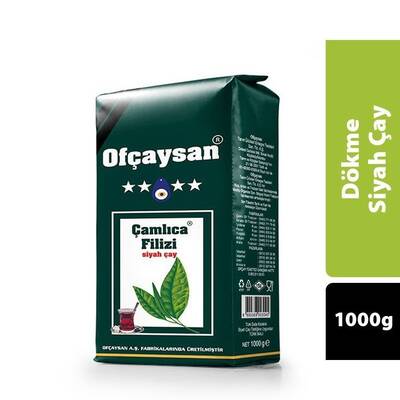 Ofçaysan Çamlıca Filizi Dökme Siyah Çay (1000 gr) - 1